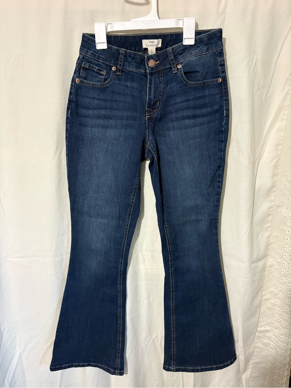 Maurices Dark Blue Bootcut Jeans